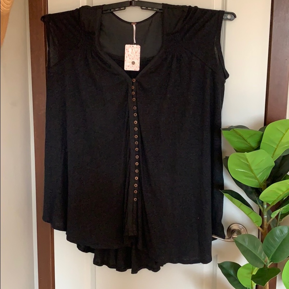 Free people Oversized long top or dress